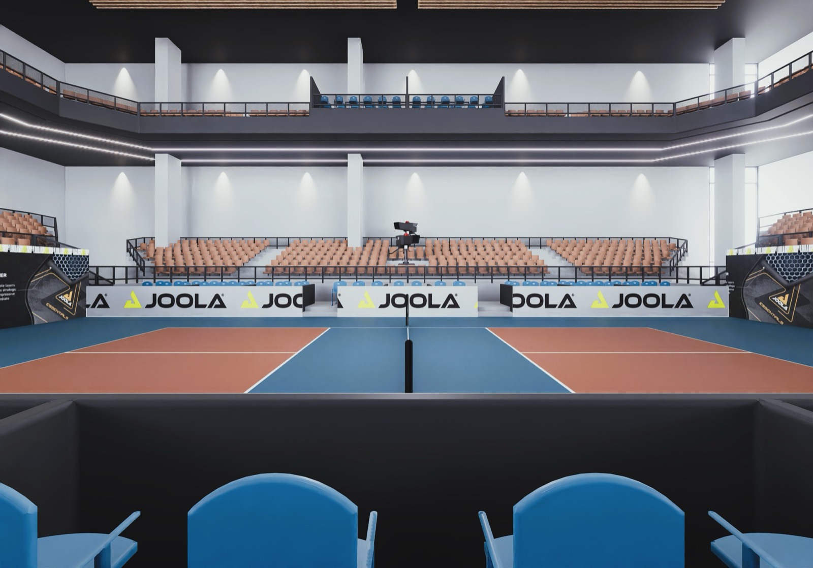 Championship court detail